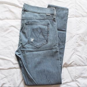 MOTHER Striped Jeans, PRICE DROP  (US 28)